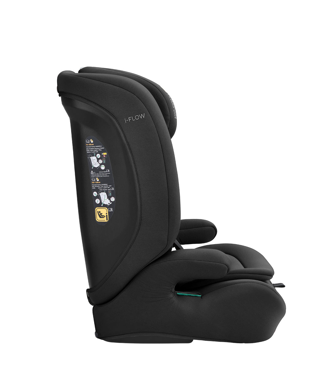 Стол за кола 76-150 см i-Flow i-SIZE Black - снимка 5
