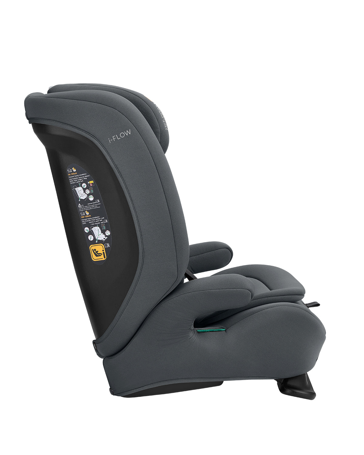 Стол за кола 76-150 см i-Flow i-SIZE Grey - снимка 6