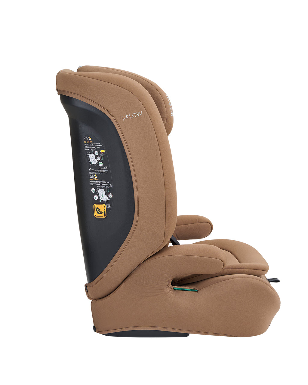 Стол за кола 76-150 см i-Flow i-SIZE Mocha - снимка 5