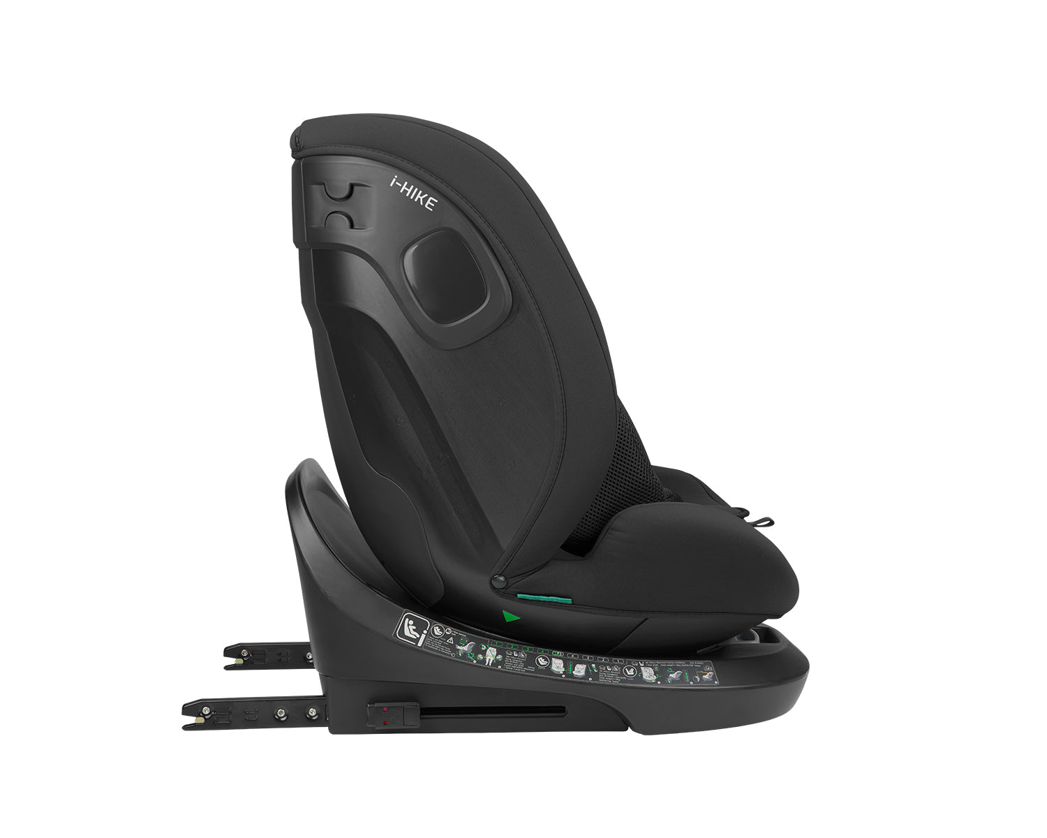 Стол за кола 40-150 см i-Hike i-SIZE Black 2025 - снимка 6