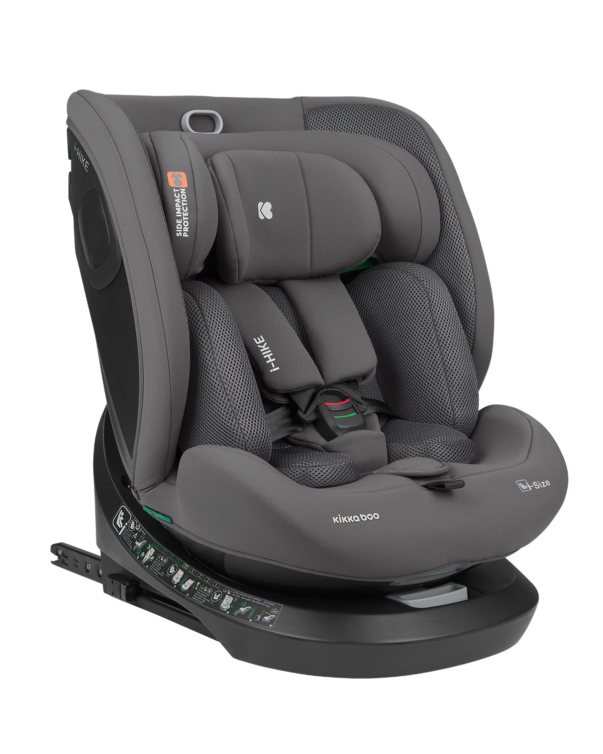 Стол за кола 40-150 см i-Hike i-SIZE Dark Grey 2025