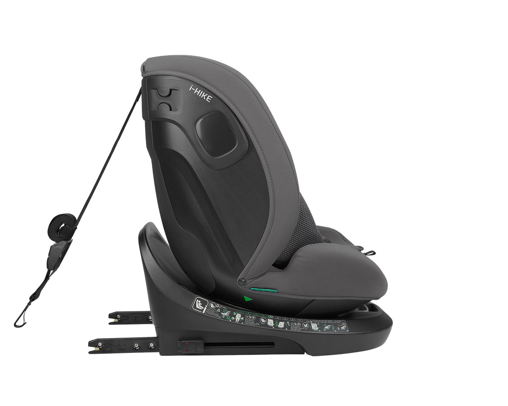 Стол за кола 40-150 см i-Hike i-SIZE Dark Grey 2025 - снимка 5