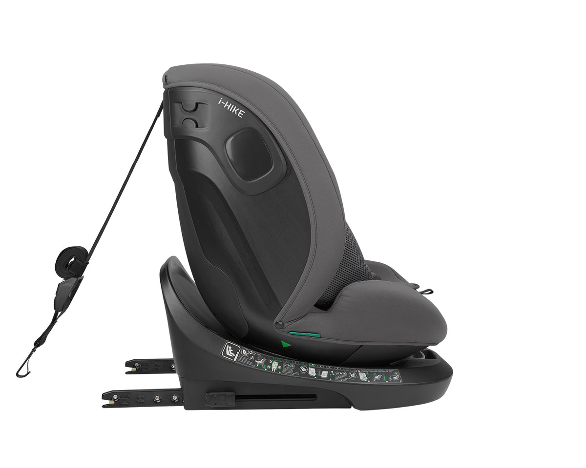 Стол за кола 40-150 см i-Hike i-SIZE Dark Grey 2025 - снимка 5