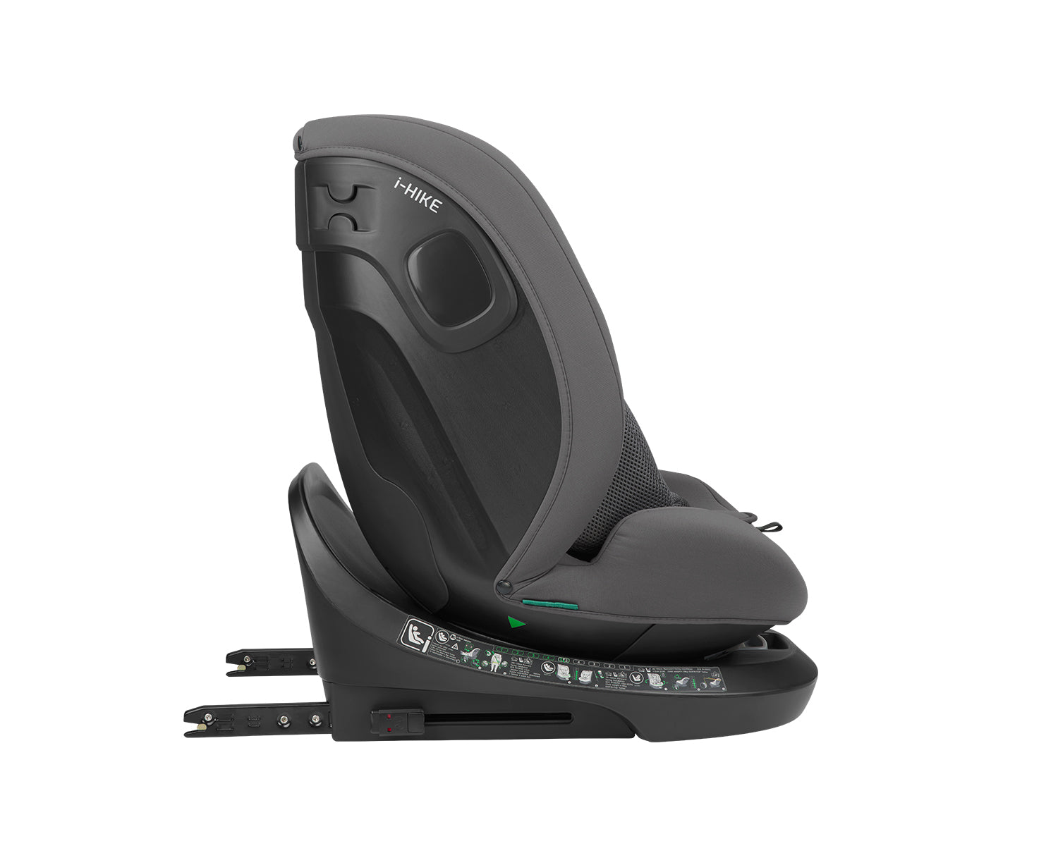 Стол за кола 40-150 см i-Hike i-SIZE Dark Grey 2025 - снимка 6