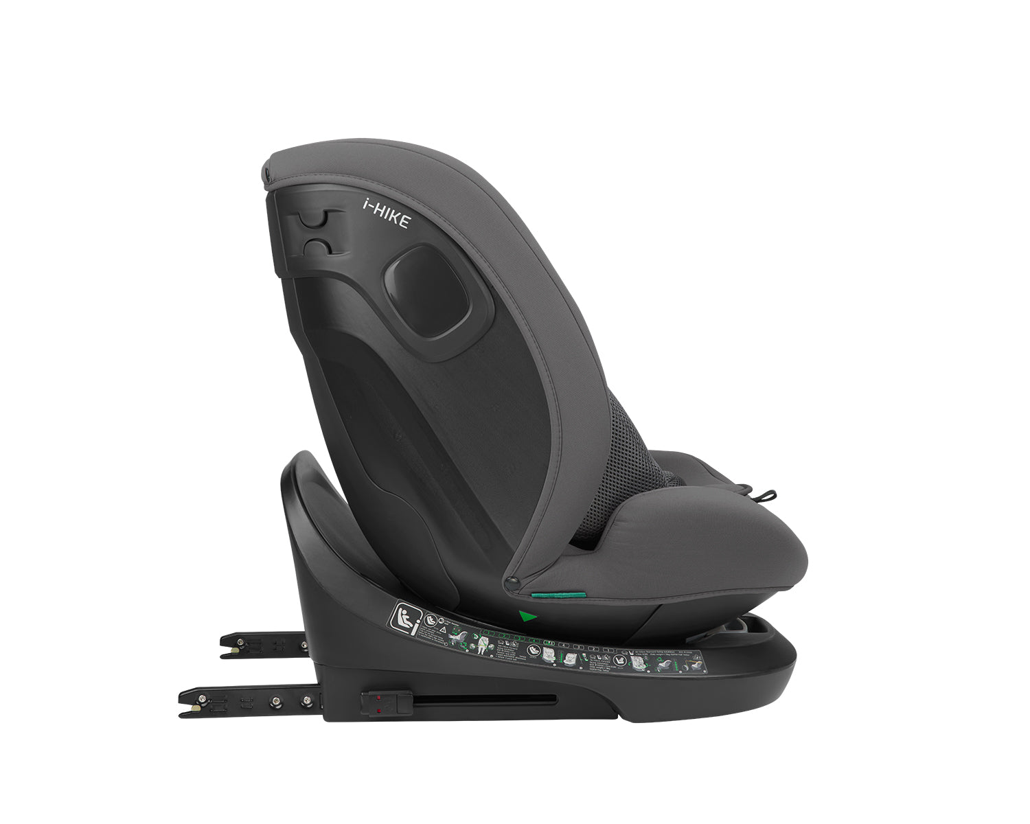 Стол за кола 40-150 см i-Hike i-SIZE Dark Grey 2025 - снимка 8