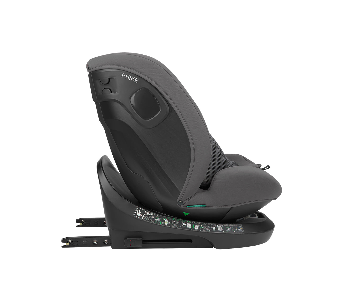 Стол за кола 40-150 см i-Hike i-SIZE Dark Grey 2025 - снимка 9