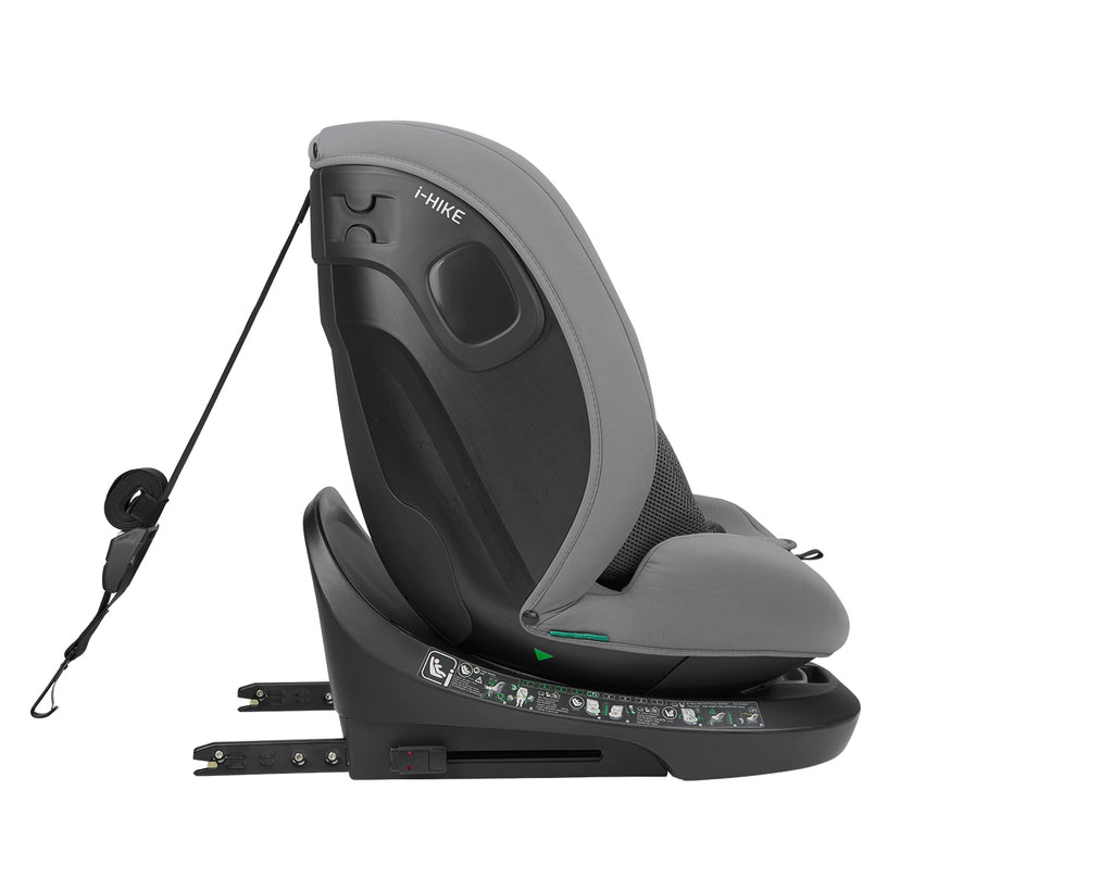 Стол за кола 40-150 см i-Hike i-SIZE Light Grey 2025 - снимка 5