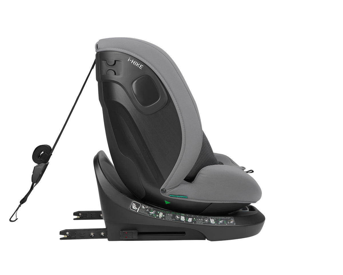 Стол за кола 40-150 см i-Hike i-SIZE Light Grey 2025 - снимка 5