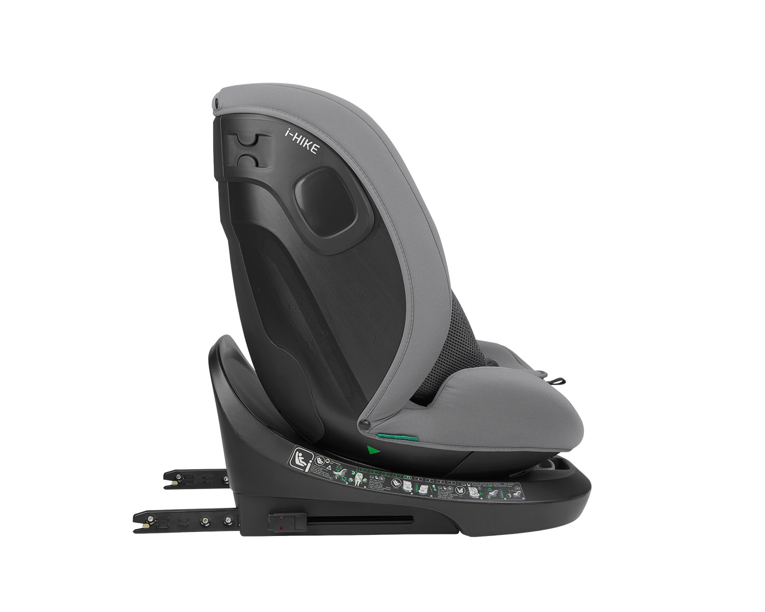 Стол за кола 40-150 см i-Hike i-SIZE Light Grey 2025 - снимка 6