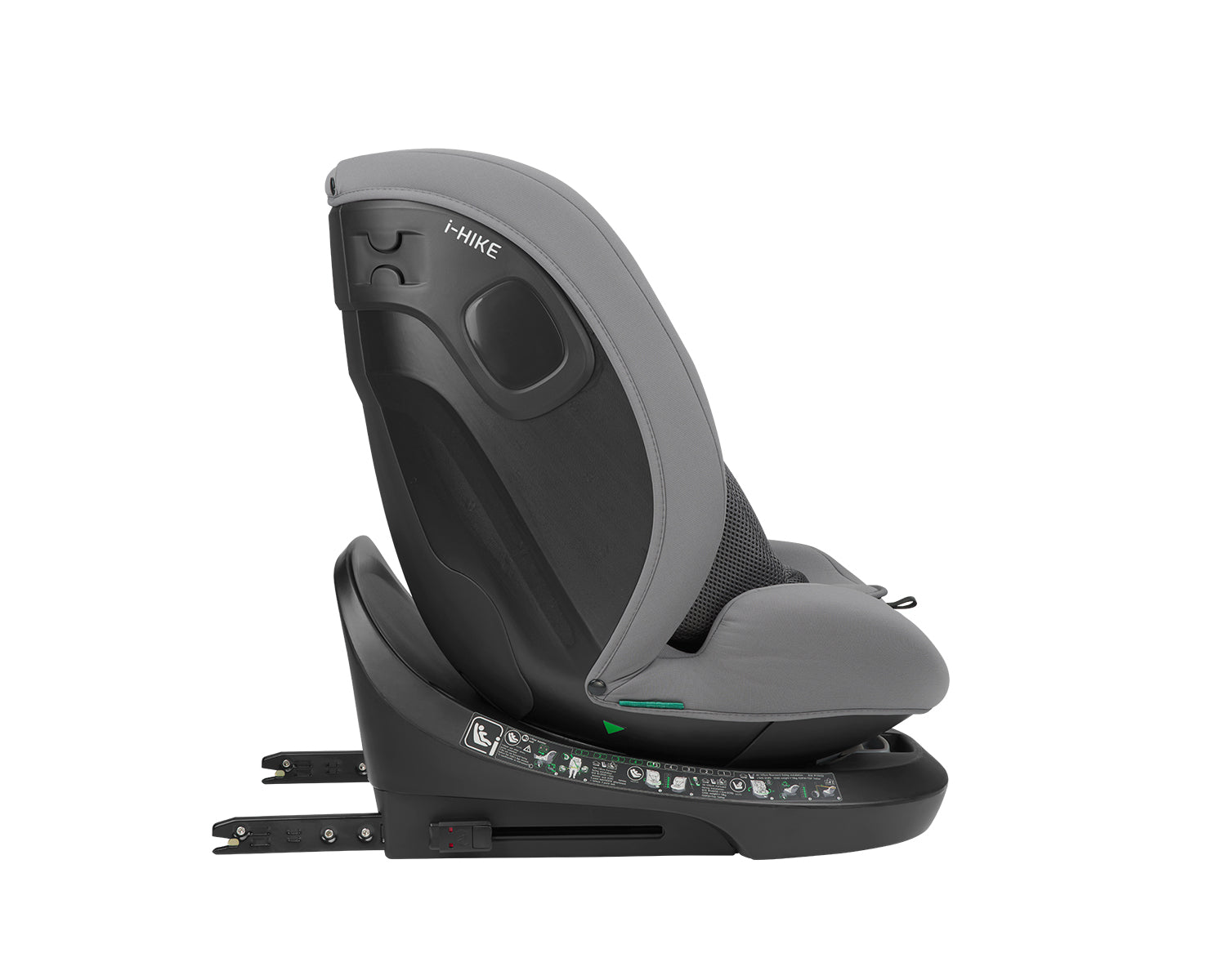 Стол за кола 40-150 см i-Hike i-SIZE Light Grey 2025 - снимка 7