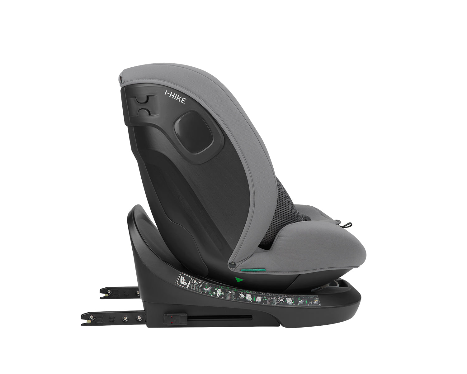 Стол за кола 40-150 см i-Hike i-SIZE Light Grey 2025 - снимка 8