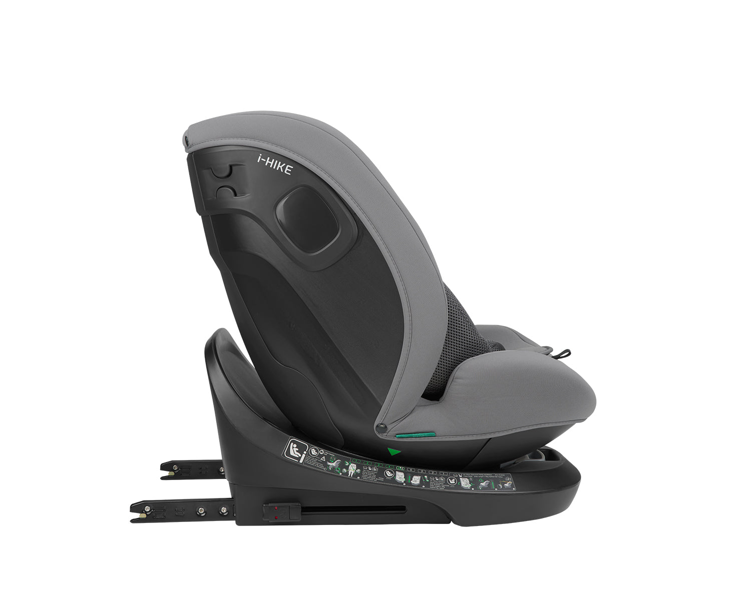 Стол за кола 40-150 см i-Hike i-SIZE Light Grey 2025 - снимка 9