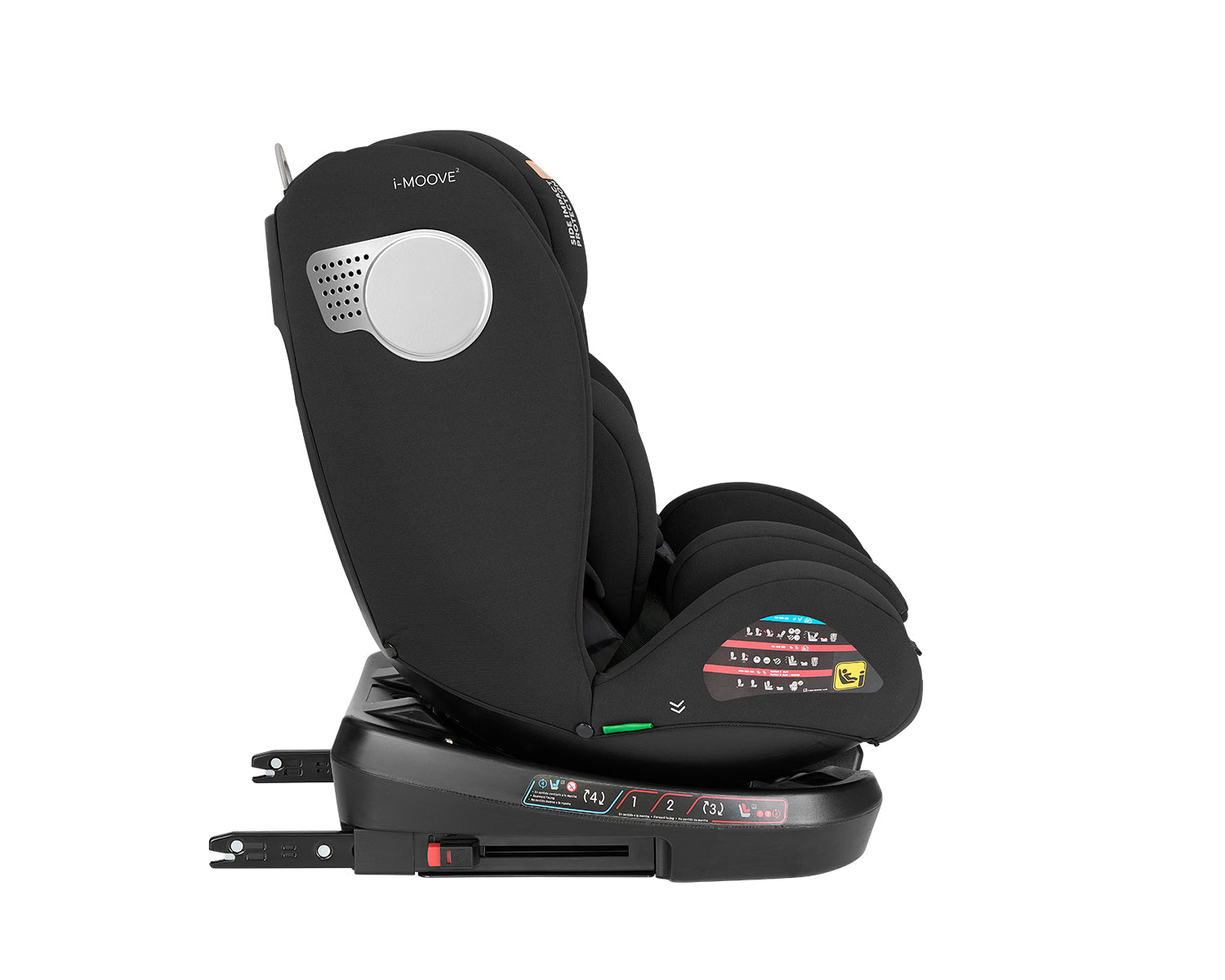 Стол за кола 40-150 см i-Moove 2 i-SIZE Black - снимка 6