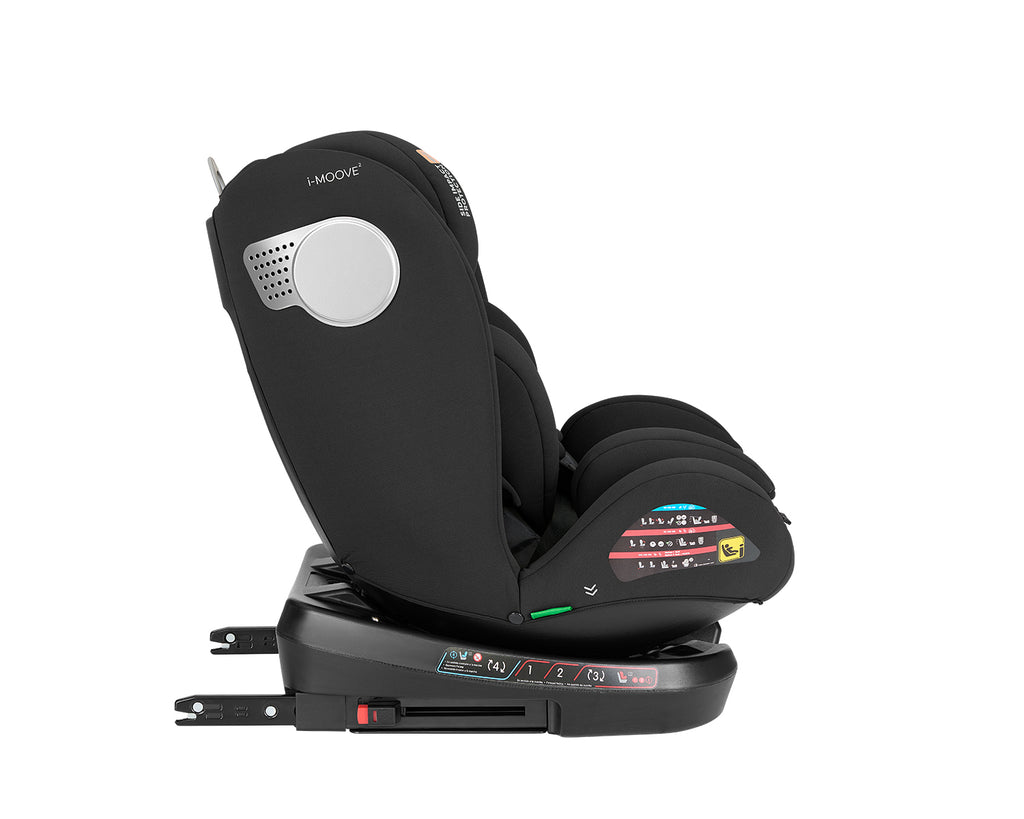 Стол за кола 40-150 см i-Moove 2 i-SIZE Black - снимка 7