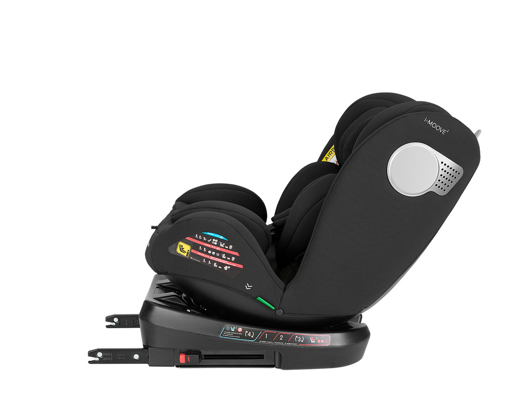 Стол за кола 40-150 см i-Moove 2 i-SIZE Black - снимка 8