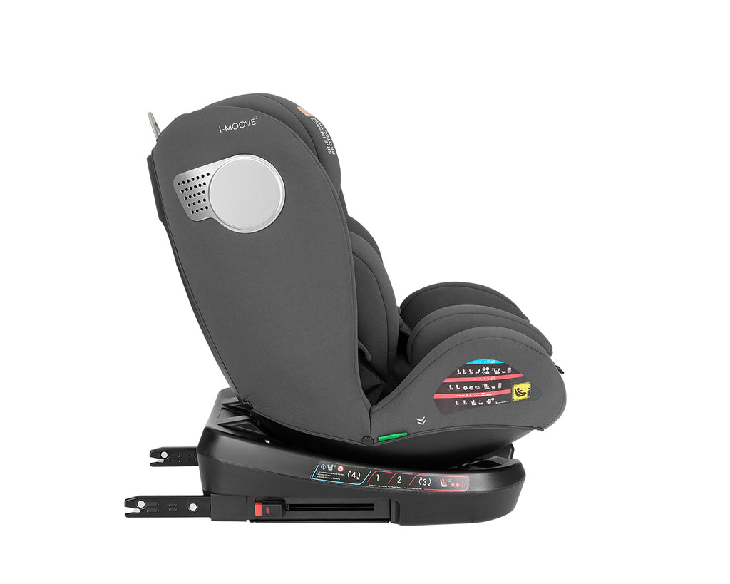 Стол за кола 40-150 см i-Moove 2 i-SIZE Dark Grey - снимка 7