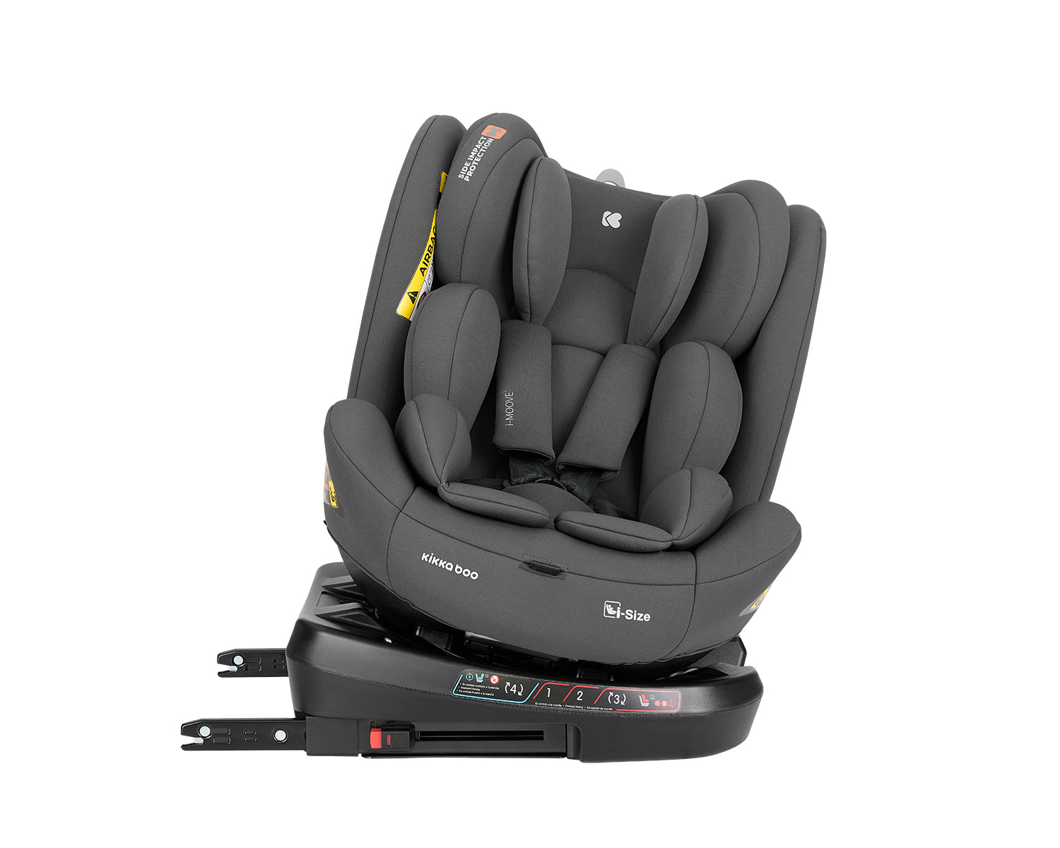 Стол за кола 40-150 см i-Moove 2 i-SIZE Dark Grey - снимка 9