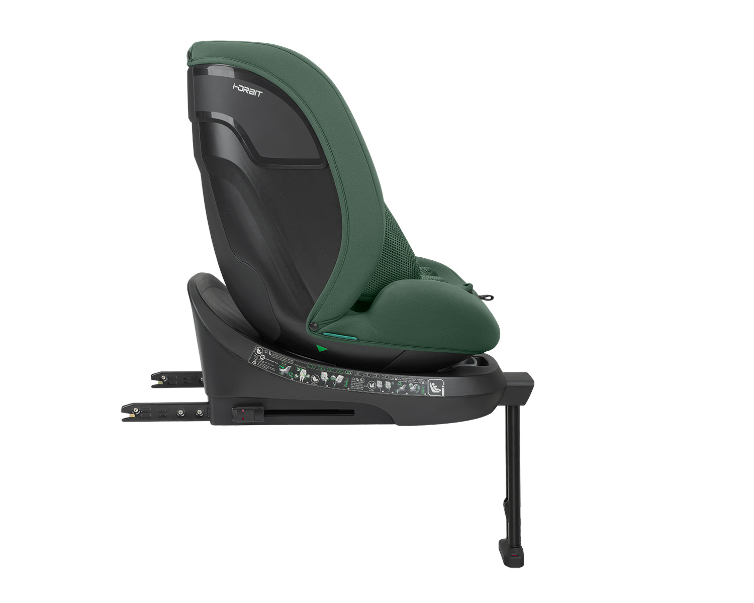 Стол за кола 40-150 см i-Orbit i-SIZE Army Green 2025 - снимка 5