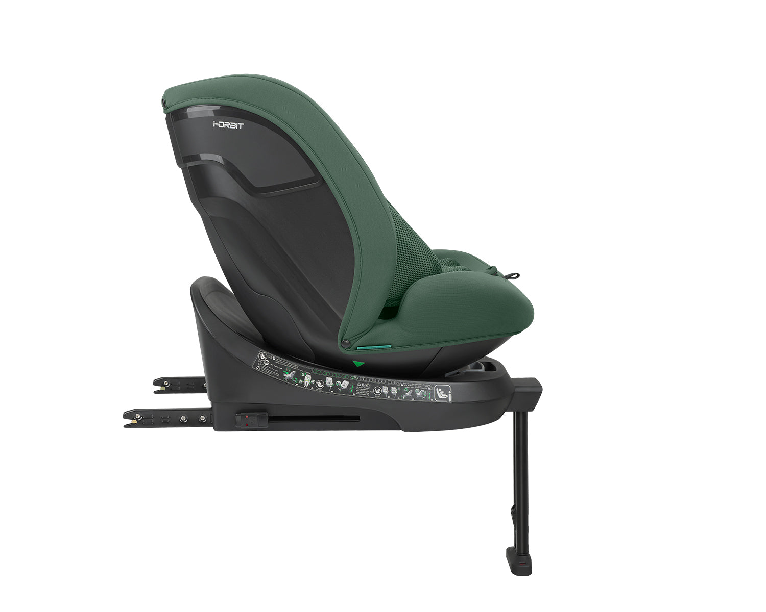 Стол за кола 40-150 см i-Orbit i-SIZE Army Green 2025 - снимка 9