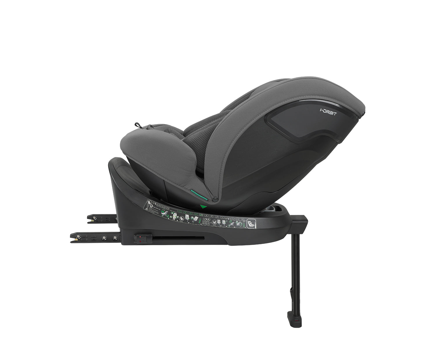Стол за кола 40-150 см i-Orbit i-SIZE Dark Grey 2025 - снимка 10