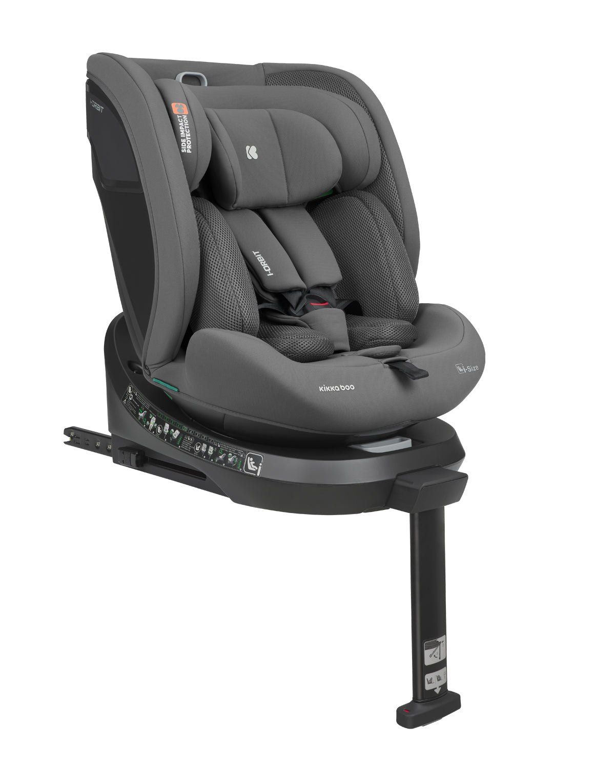 Стол за кола 40-150 см i-Orbit i-SIZE Dark Grey 2025