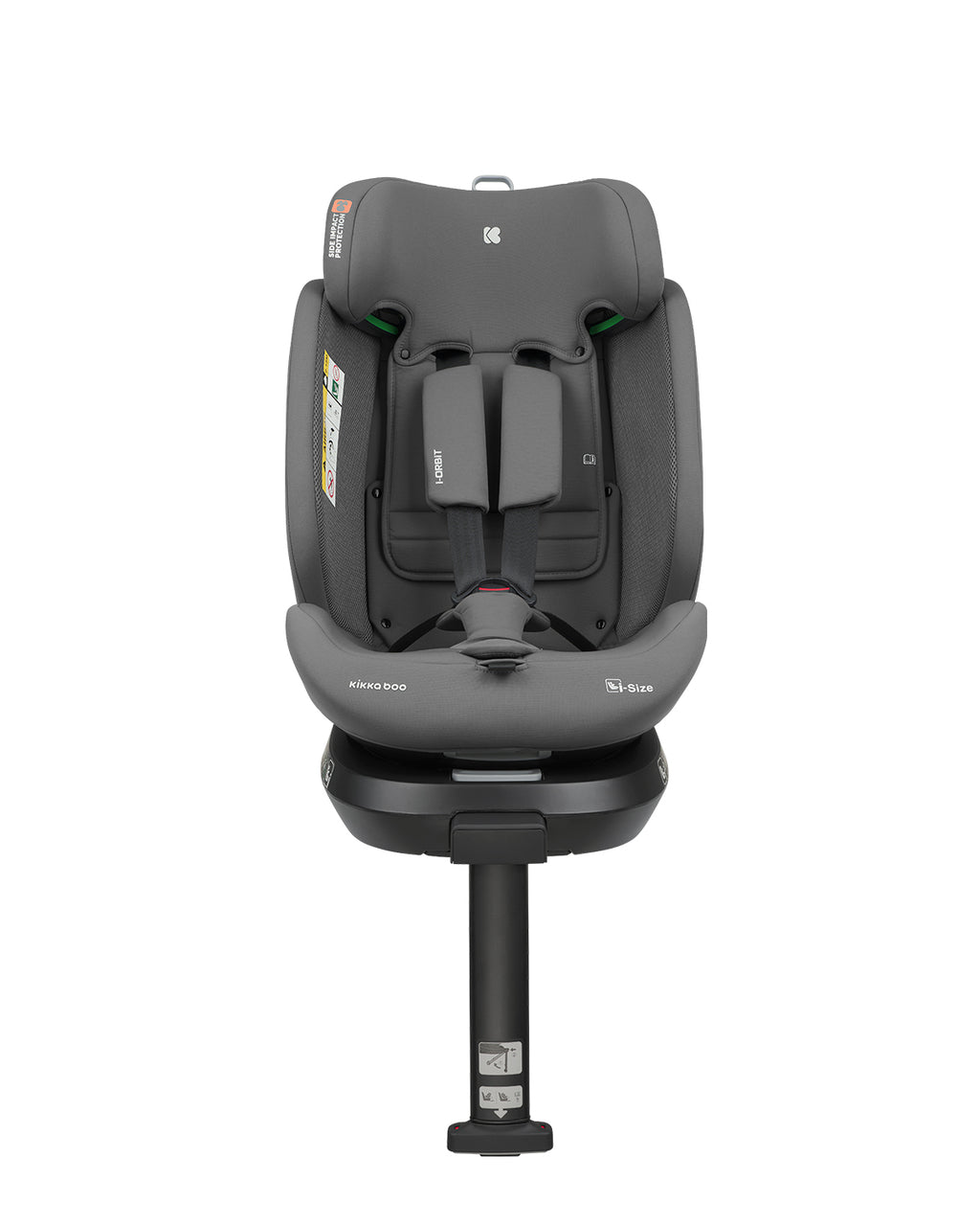 Стол за кола 40-150 см i-Orbit i-SIZE Dark Grey 2025 - снимка 3