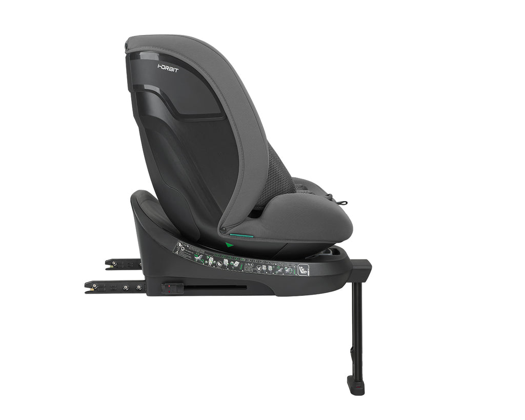 Стол за кола 40-150 см i-Orbit i-SIZE Dark Grey 2025 - снимка 6