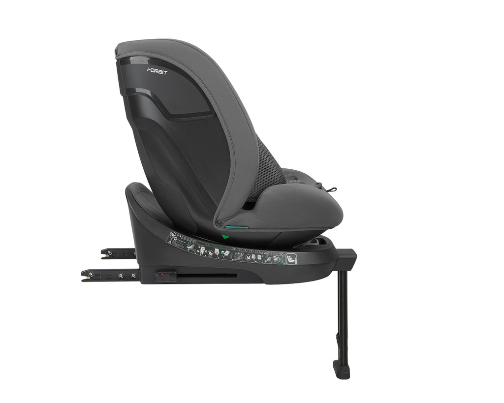 Стол за кола 40-150 см i-Orbit i-SIZE Dark Grey 2025 - снимка 7