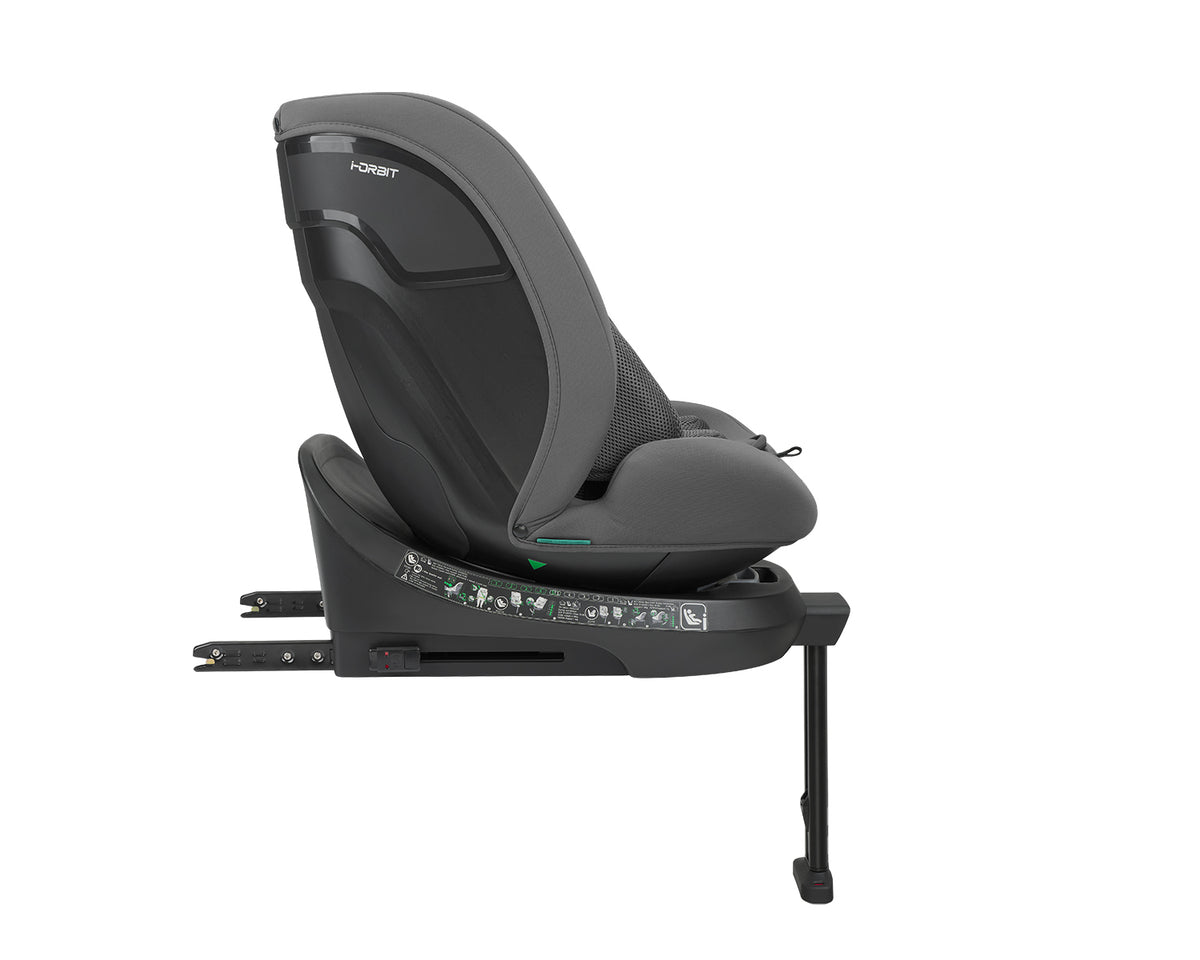 Стол за кола 40-150 см i-Orbit i-SIZE Dark Grey 2025 - снимка 7