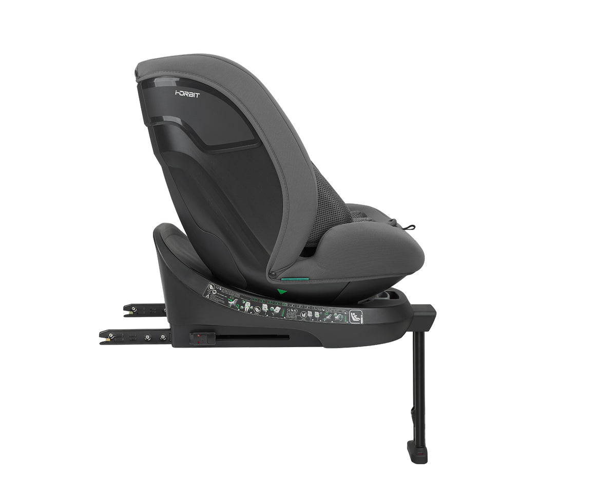 Стол за кола 40-150 см i-Orbit i-SIZE Dark Grey 2025 - снимка 8