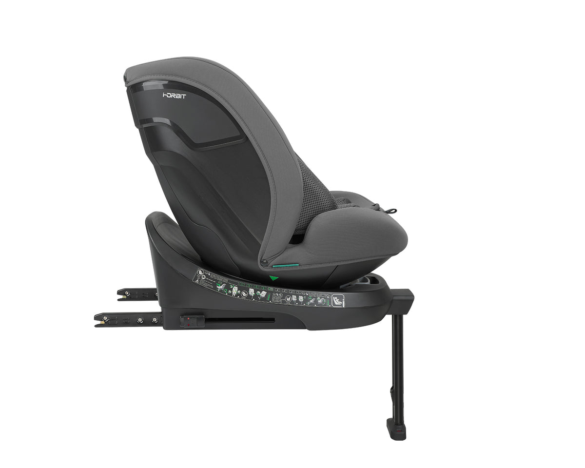 Стол за кола 40-150 см i-Orbit i-SIZE Dark Grey 2025 - снимка 9