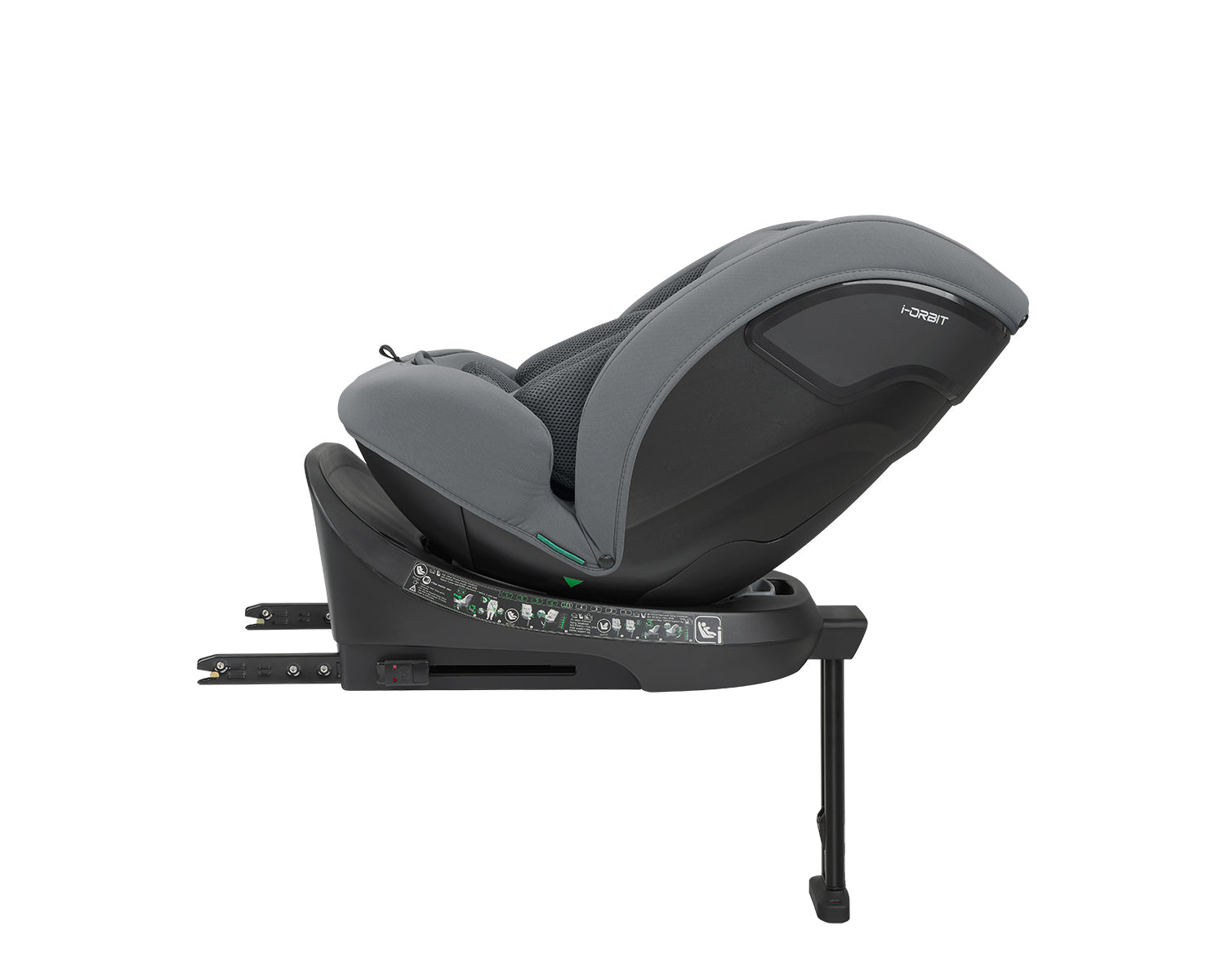 Стол за кола 40-150 см i-Orbit i-SIZE Light Grey 2025 - снимка 10