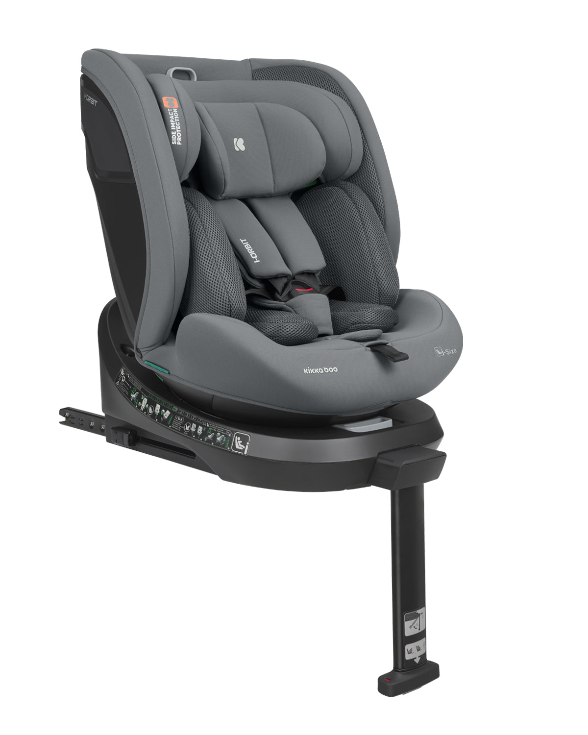 Стол за кола 40-150 см i-Orbit i-SIZE Light Grey 2025