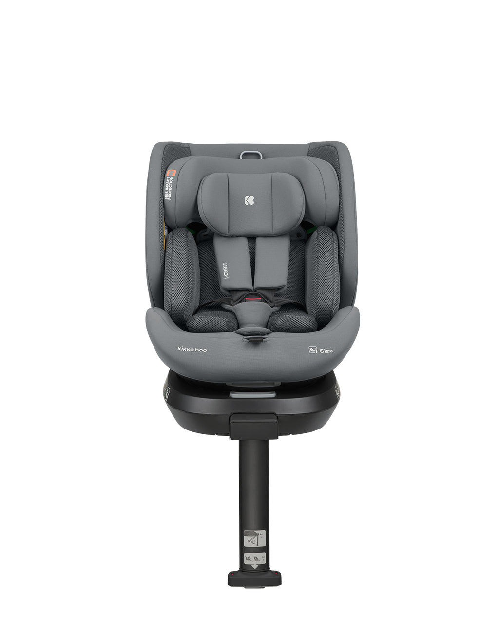 Стол за кола 40-150 см i-Orbit i-SIZE Light Grey 2025 - снимка 2