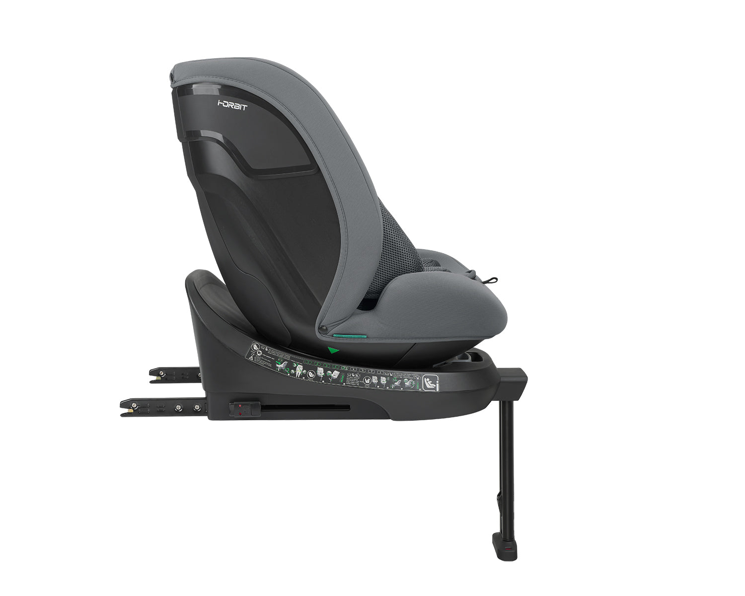 Стол за кола 40-150 см i-Orbit i-SIZE Light Grey 2025 - снимка 7