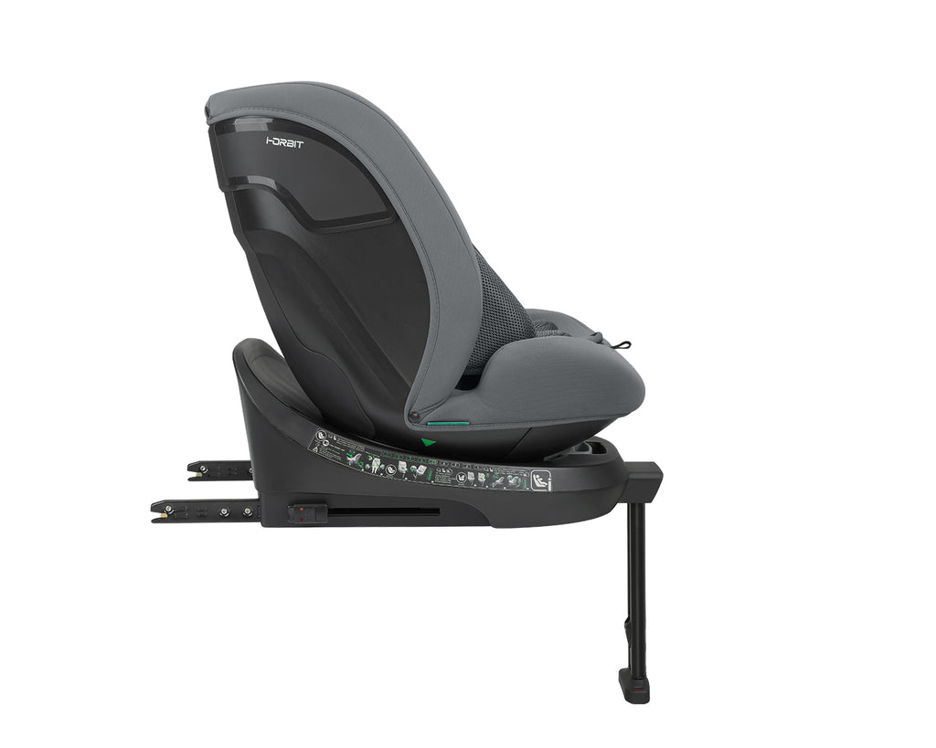 Стол за кола 40-150 см i-Orbit i-SIZE Light Grey 2025 - снимка 8