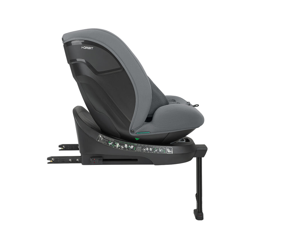 Стол за кола 40-150 см i-Orbit i-SIZE Light Grey 2025 - снимка 9