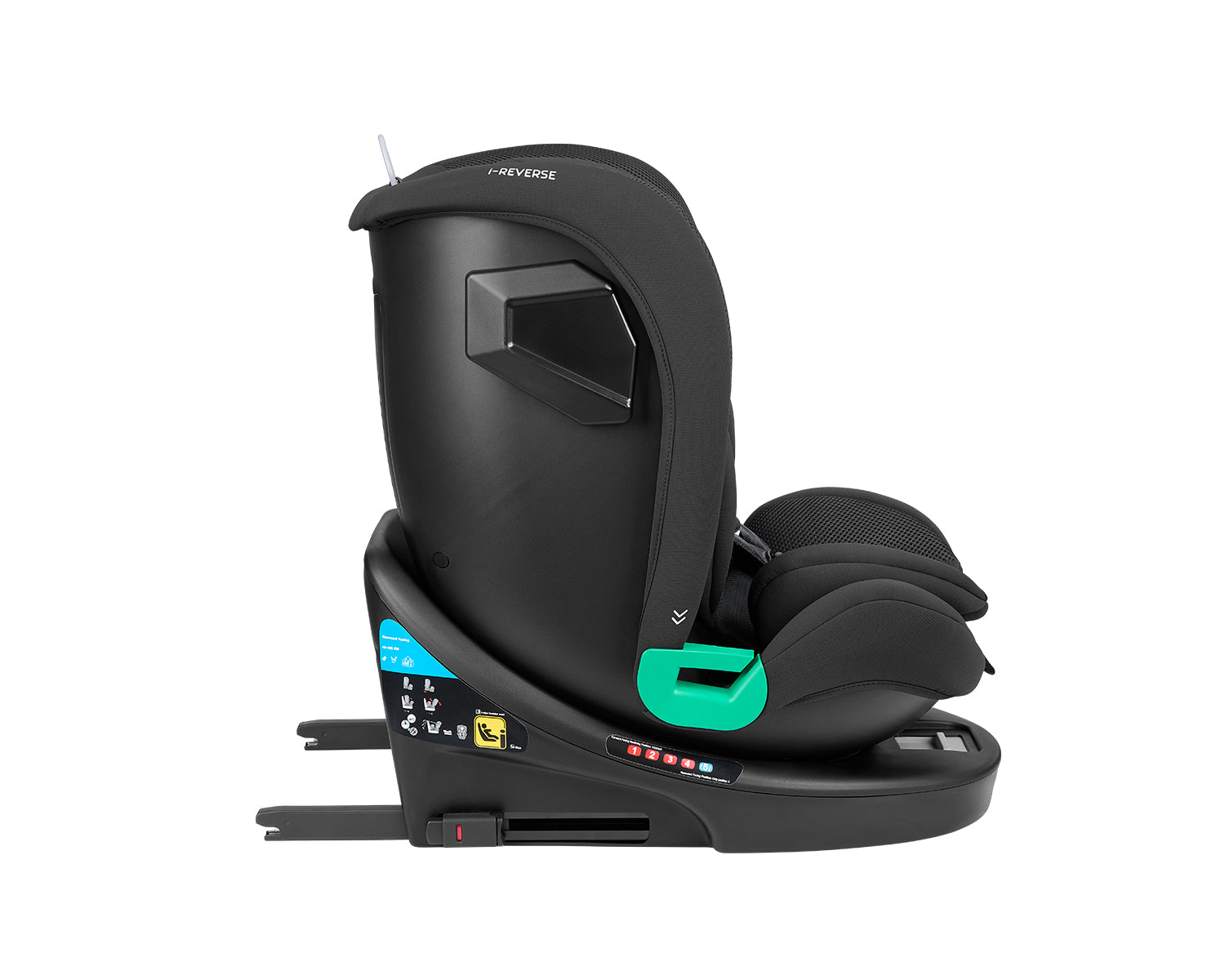 Стол за кола 40-150 см i-Reverse i-SIZE Black - снимка 6