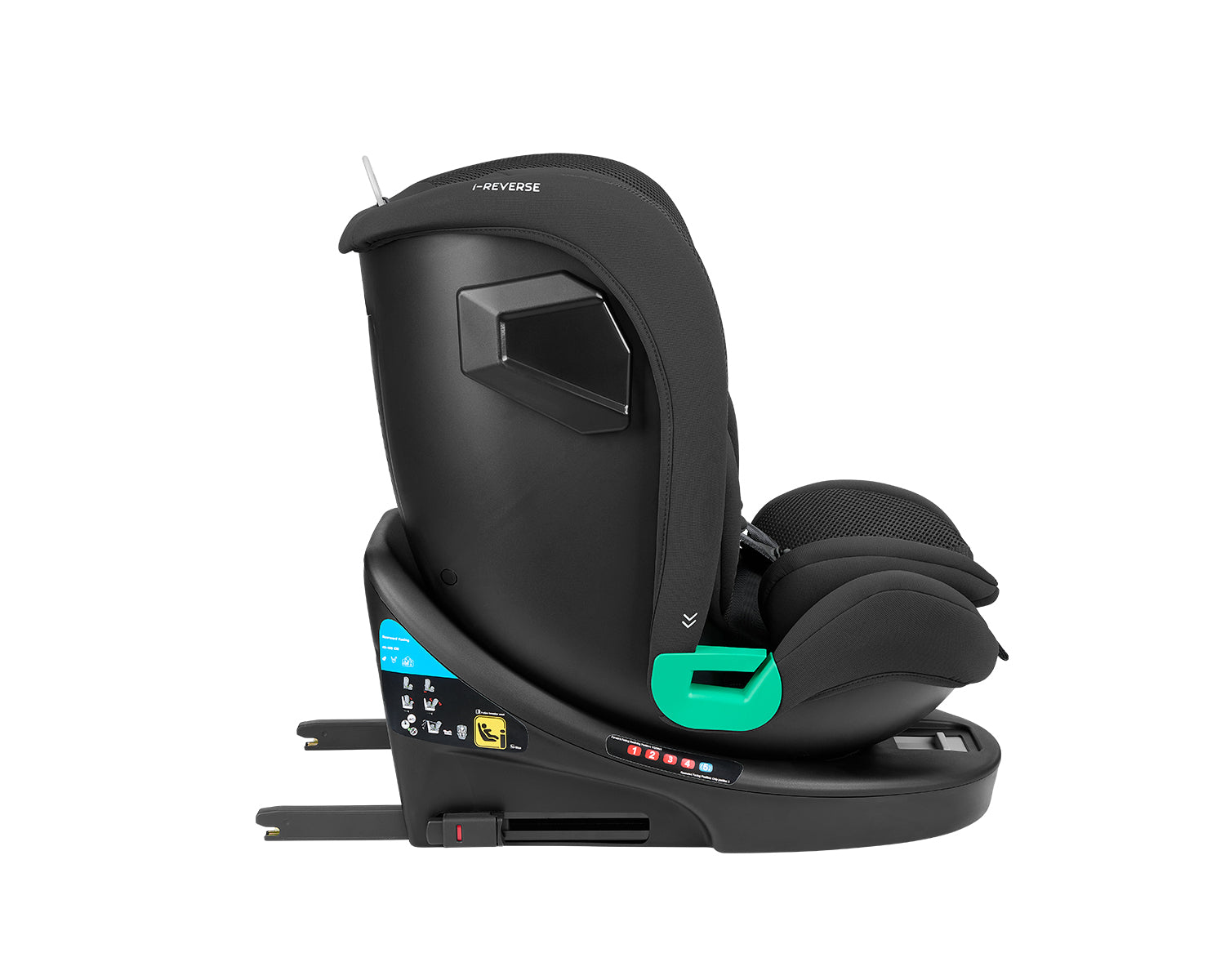 Стол за кола 40-150 см i-Reverse i-SIZE Black - снимка 7