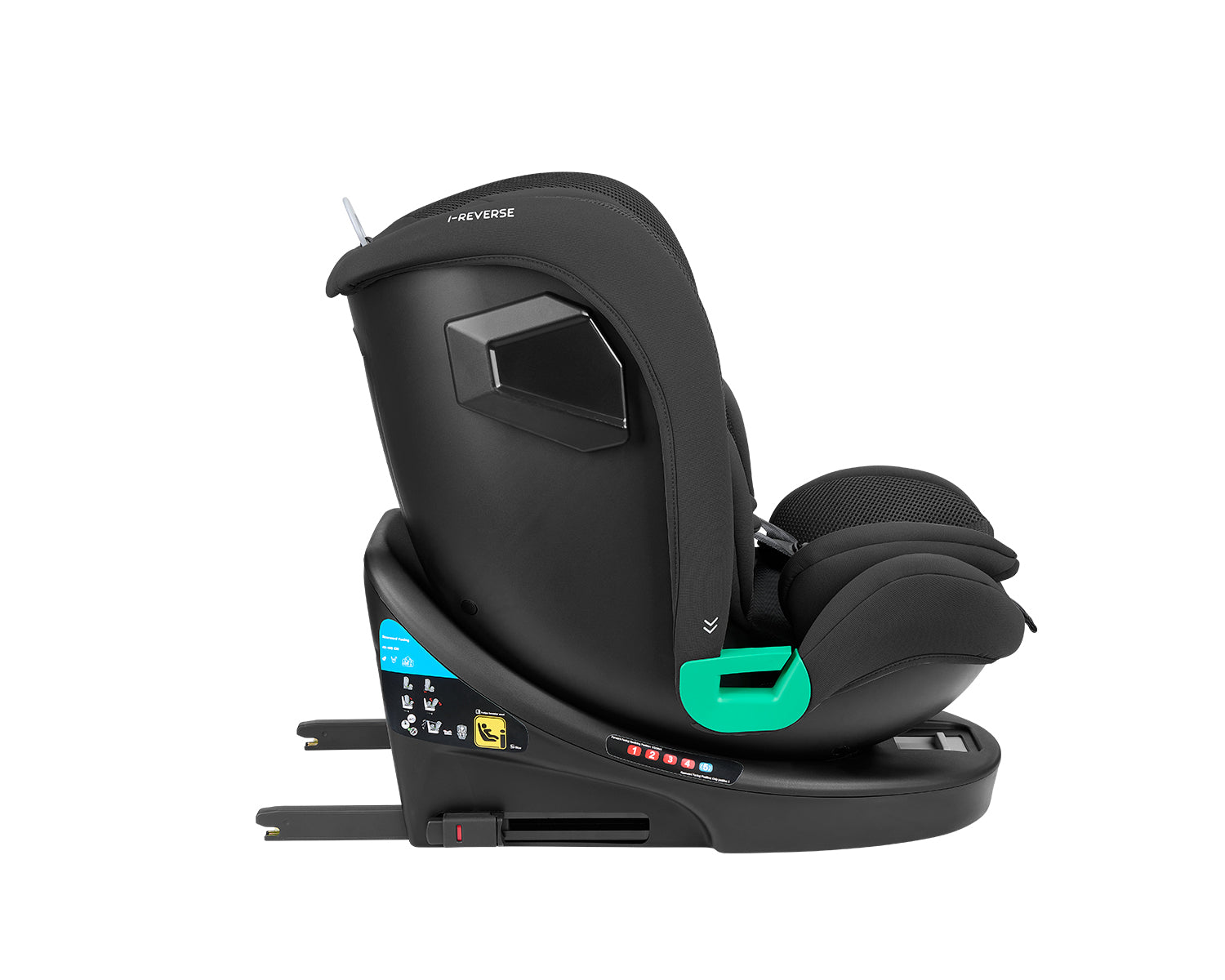 Стол за кола 40-150 см i-Reverse i-SIZE Black - снимка 9