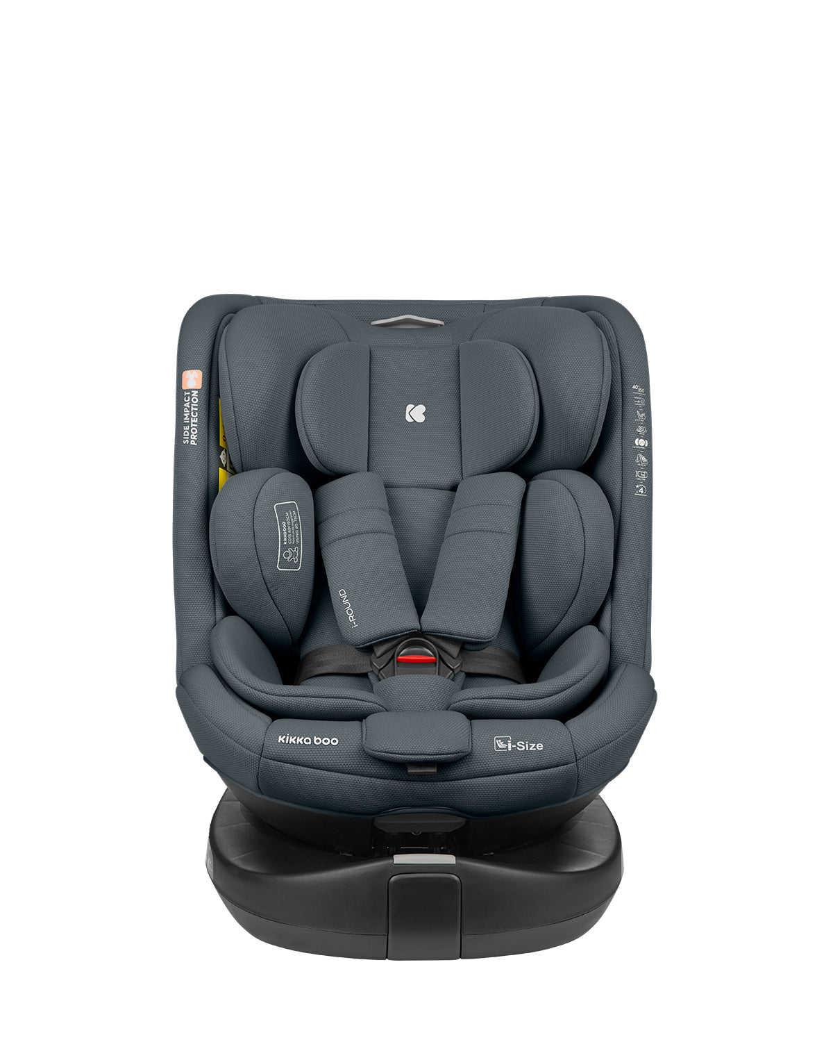 Стол за кола 40-150 см i-Round i-SIZE Dark Grey - снимка 2