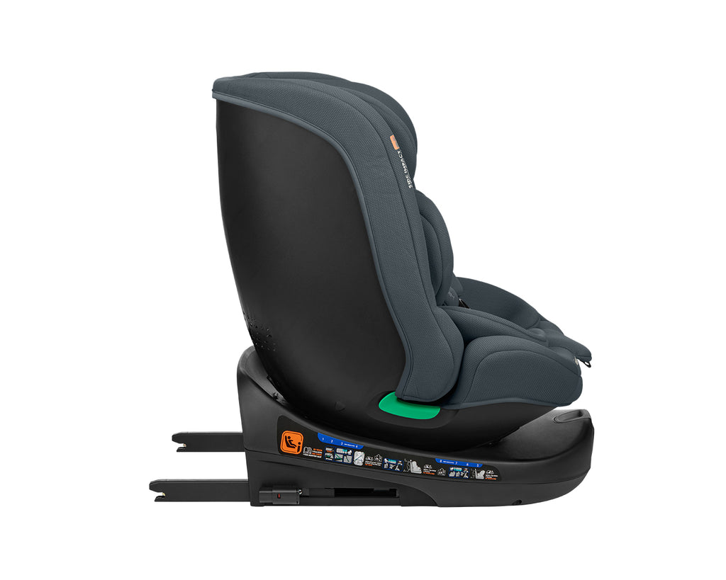 Стол за кола 40-150 см i-Round i-SIZE Dark Grey - снимка 6