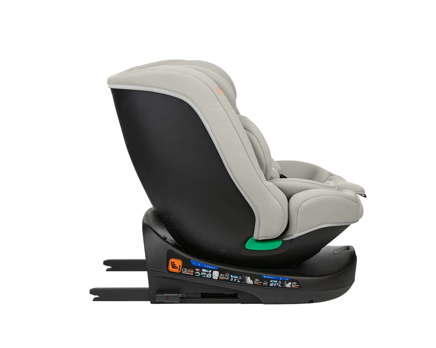 Стол за кола 40-150 см i-Round i-SIZE Light Grey - снимка 9