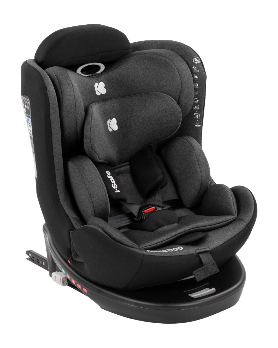 Стол за кола 40-150 см i-Safe i-SIZЕ Dark Grey | Kikkaboo