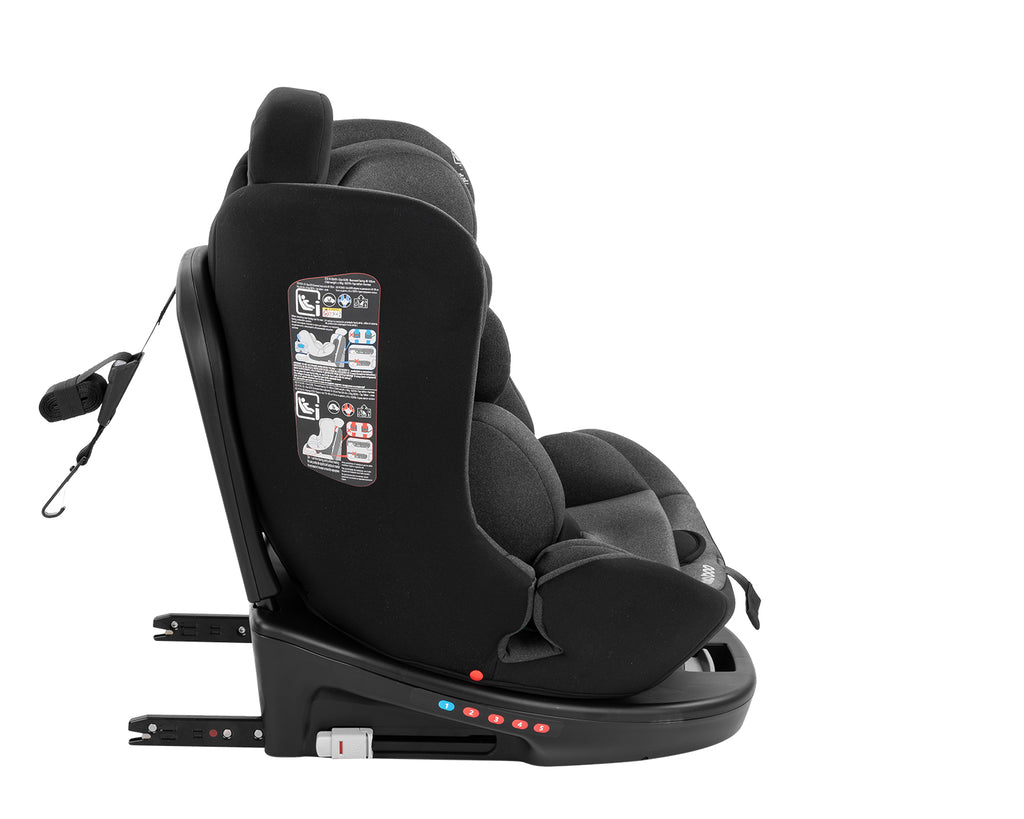 Стол за кола 40-150 см i-Safe i-SIZЕ Dark Grey - снимка 2