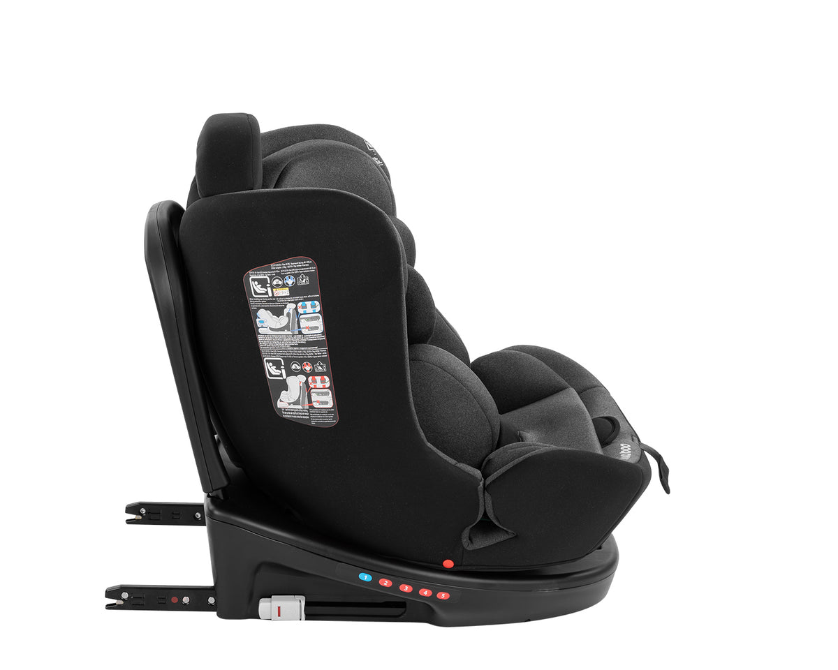 Стол за кола 40-150 см i-Safe i-SIZЕ Dark Grey - снимка 3
