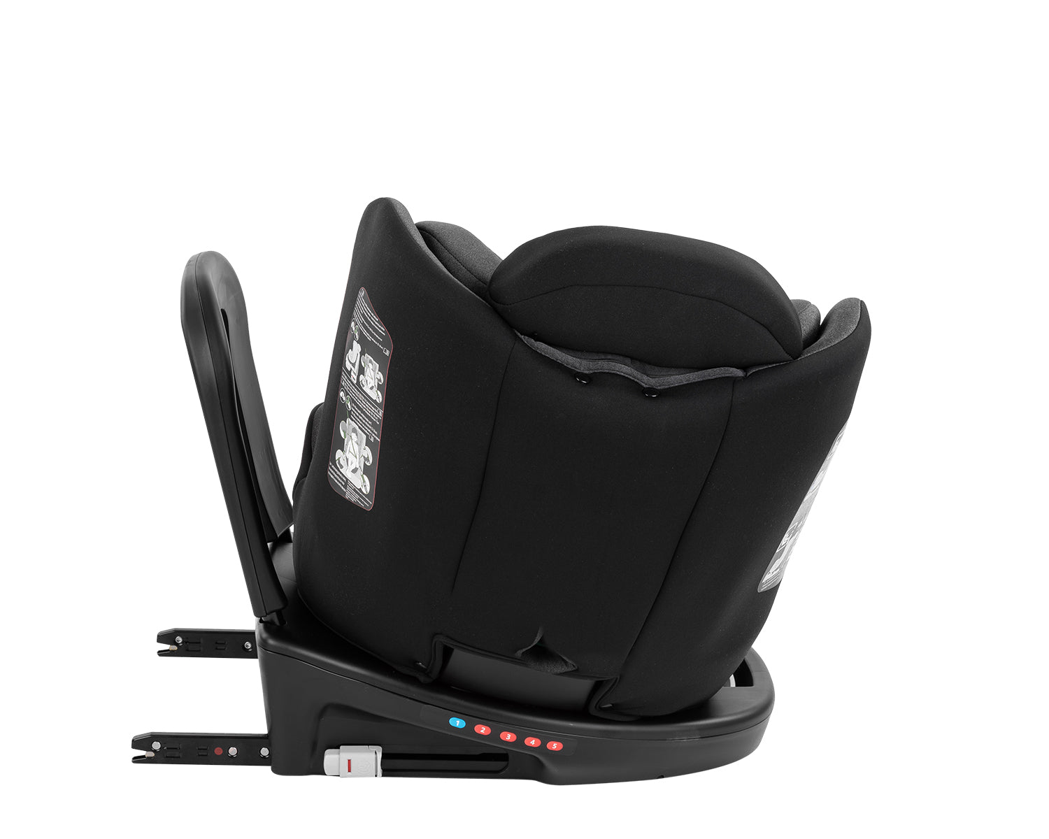 Стол за кола 40-150 см i-Safe i-SIZЕ Dark Grey - снимка 4