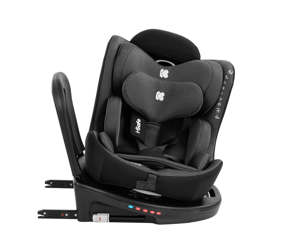 Стол за кола 40-150 см i-Safe i-SIZЕ Dark Grey - снимка 5