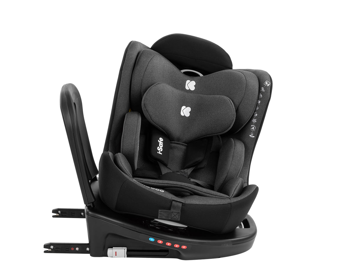 Стол за кола 40-150 см i-Safe i-SIZЕ Dark Grey - снимка 5