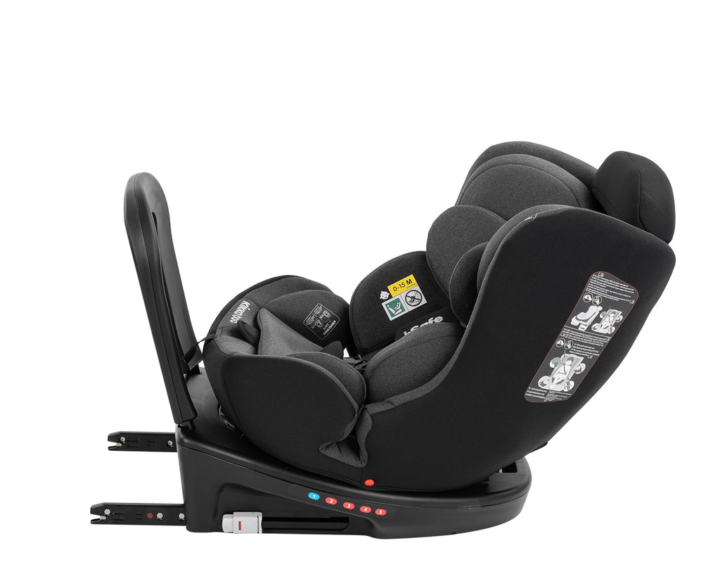 Стол за кола 40-150 см i-Safe i-SIZЕ Dark Grey - снимка 6